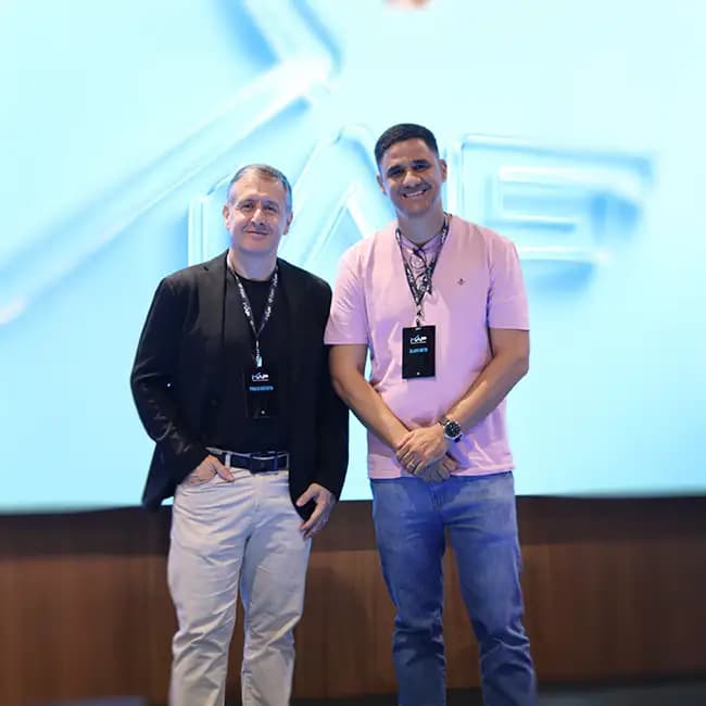 Paulo e Olavo, sócios da ITSS Tecnologia